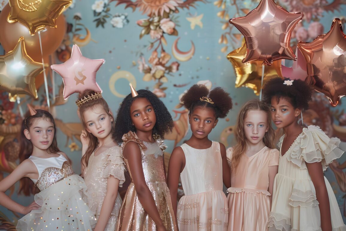 Party Princesses: Luxe Summer Looks for Little Fashionistas