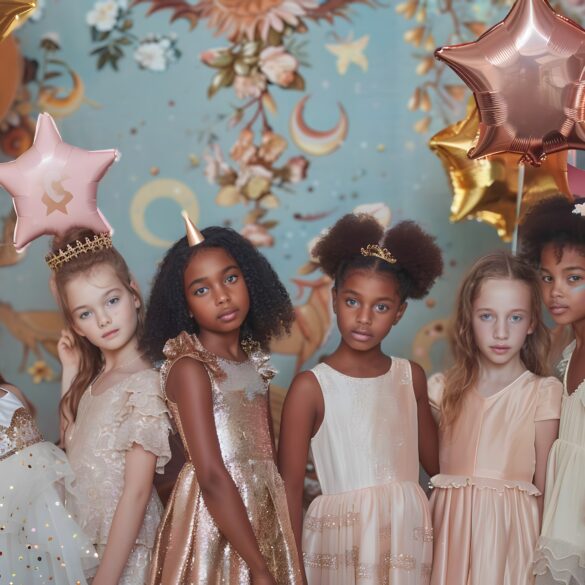 Party Princesses: Luxe Summer Looks for Little Fashionistas